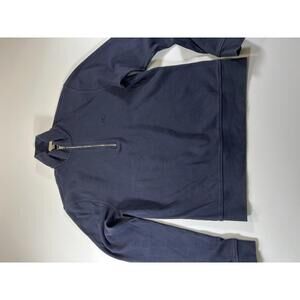 Burberry Brit Navy Half-Zip Sweatshirt
